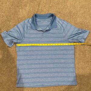 Great Northwest Clothing Company Light Blue Polo Shirt. Size M